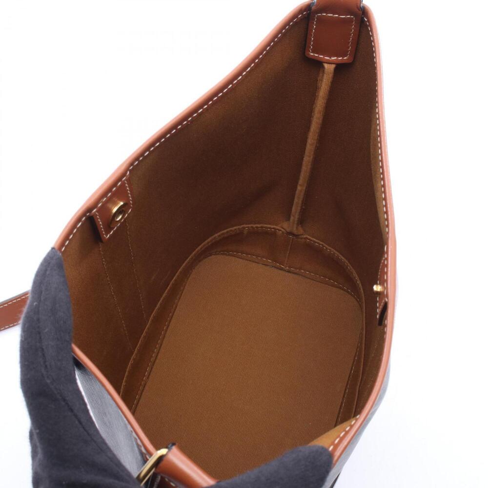 Celine Small Bucket Triomphe Shoulder Bag/Handbag, Coated Canvas Leather, Wom... - Picture 3 of 6